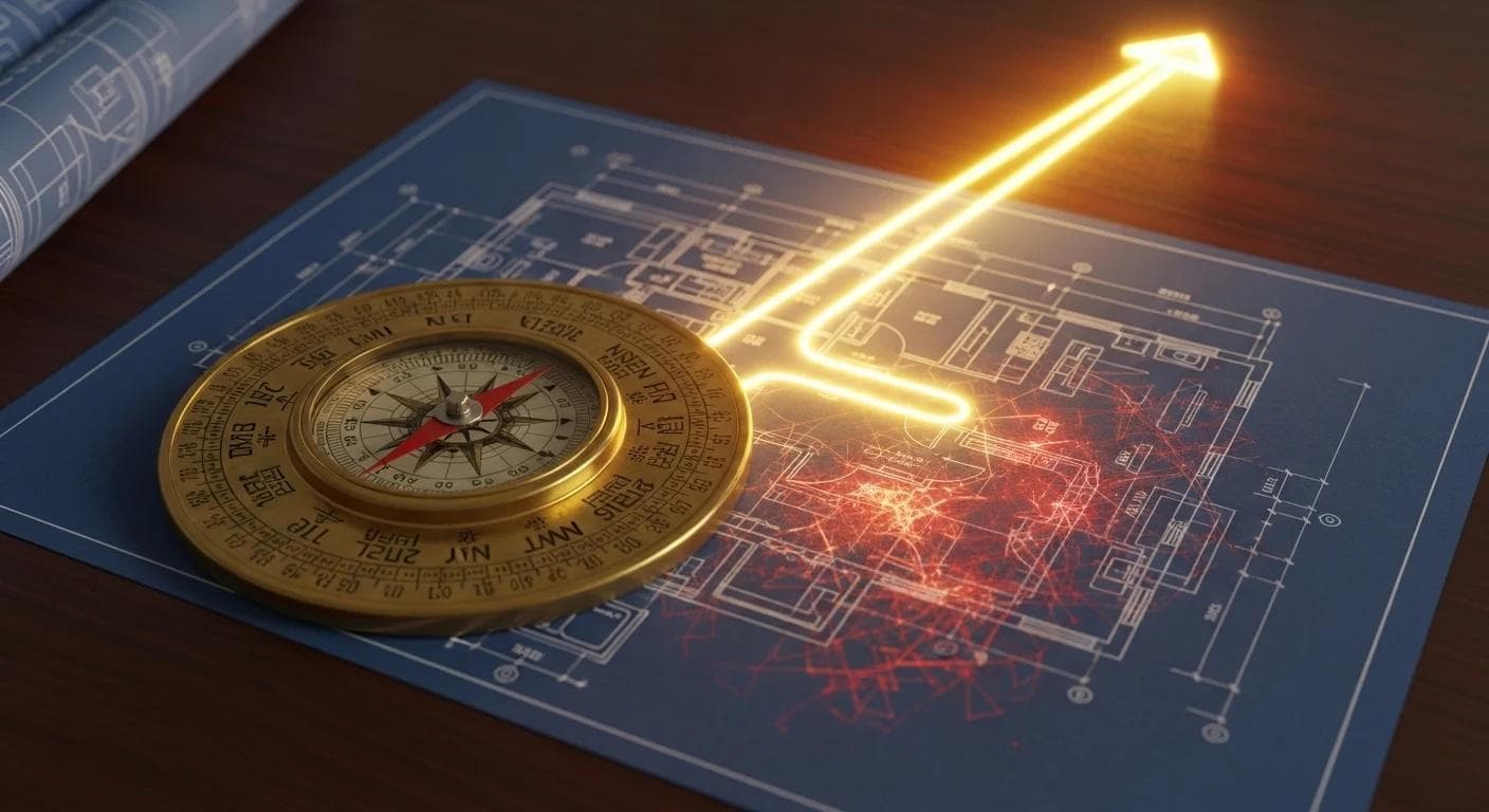 Ảnh bìa cho bài viết Xem Hướng Nhà Hợp Tuổi 2026: Phạm "Tuyệt Mệnh/Ngũ Quỷ" Có Đáng Sợ? Tuyệt Chiêu Hóa Giải Để An Cư